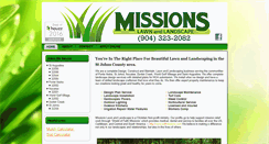 Desktop Screenshot of missionslawncare.com